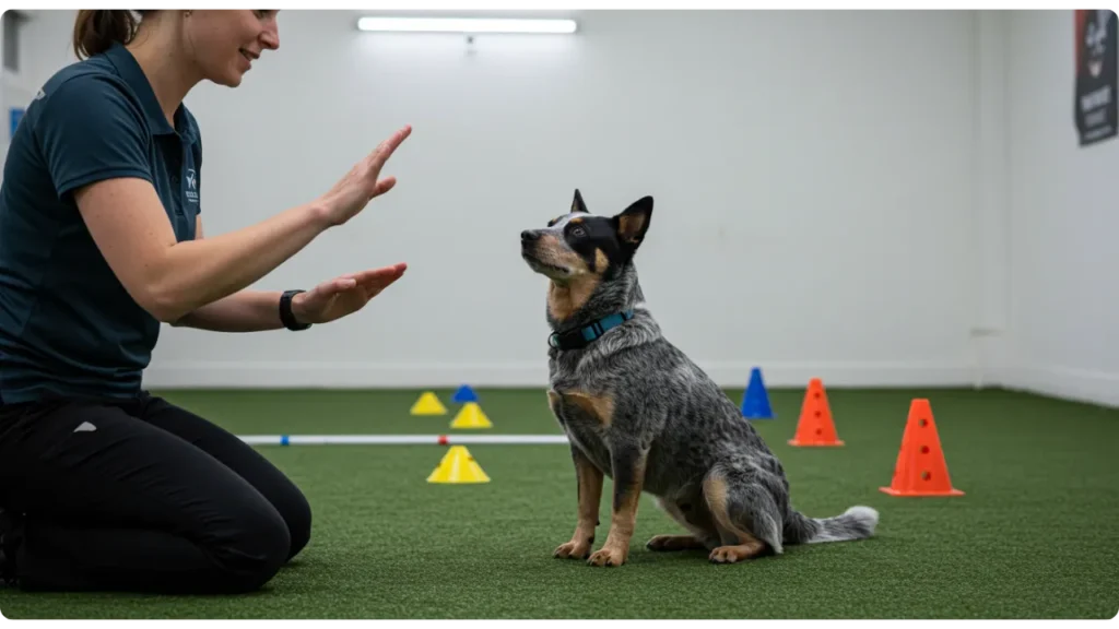 Cão surdo aprendendo comandos visuais - adaptação de métodos para necessidades especiais